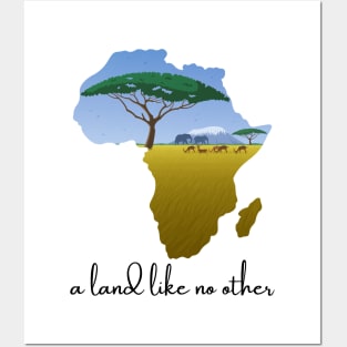 Africa a land like no other Posters and Art